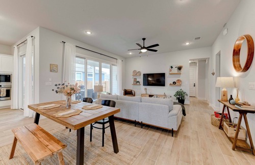 Austin House | Modern Resort Home with Pool & Spa Near Downtown and Airport