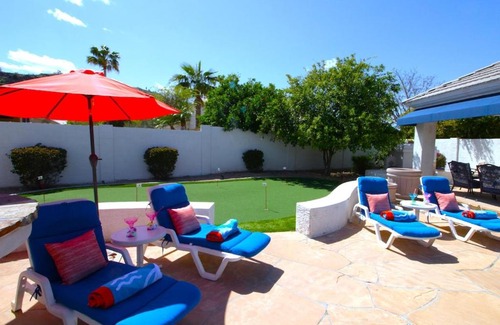 Pinnacle Hill House | Relaxing Mountain View Resort with Pool, Spa & Golf Access