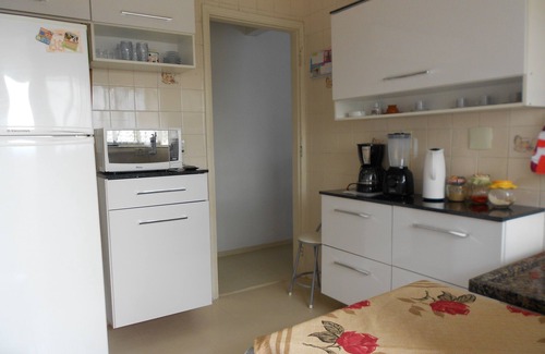 Sao Vicente Apartment | Beachfront Bliss: Gonzaguinha with Ocean View & Spa