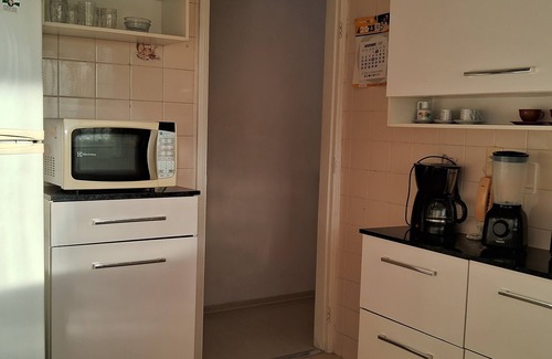 Sao Vicente Apartment | Beachfront Bliss: Gonzaguinha with Ocean View & Spa
