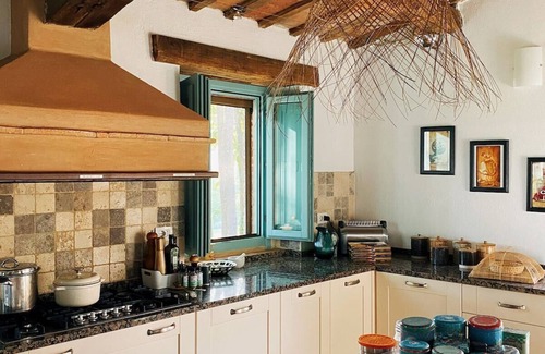 SantʼAngelo in Pontano House | Restored Farmhouse with Pool and Scenic Mountain Views