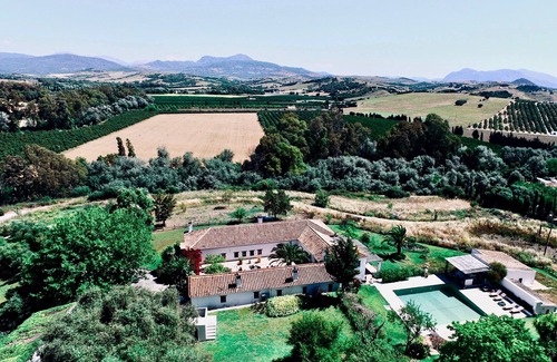 Jimena de la Frontera Villa | Exquisite Restored Andalusian Farmhouse Villa with Pool