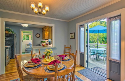 Mars Hill House | Charming 1930s Home with Spa, Steps from Town!