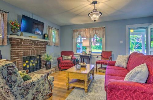 Mars Hill House | Charming Restored Mars Hill Home Steps from Downtown