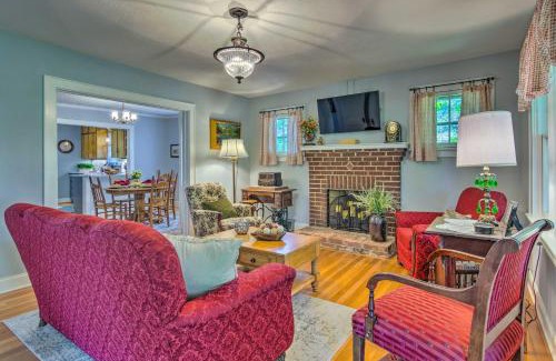 Mars Hill House | Charming Restored Mars Hill Home Steps from Downtown