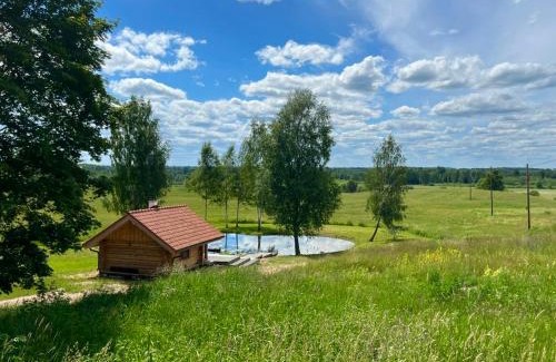 Sangaste Ski Chalet | Top-Rated Restu Forest Saunahouse: Pet and Child Friendly