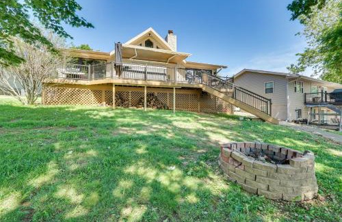 Gravois Mills House | Idyllic Lake of the Ozarks Getaway with Private Dock
