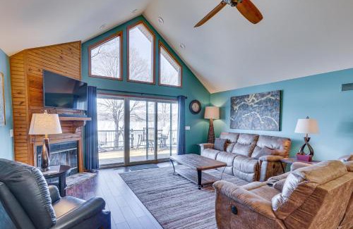 Gravois Mills House | Idyllic Lake of the Ozarks Getaway with Private Dock