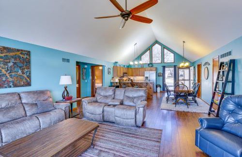 Gravois Mills House | Idyllic Lake of the Ozarks Getaway with Private Dock