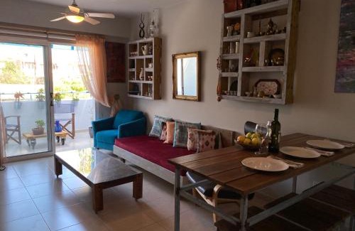 Geroskipou Apartment | Trendy 1BR Apartment with Pool & Balcony for Relaxation