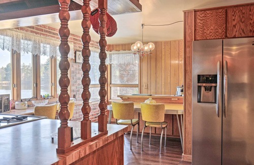 Rhinelander House | Cozy Rhinelander Lake Retreat with Fire Pit & Scenic Views