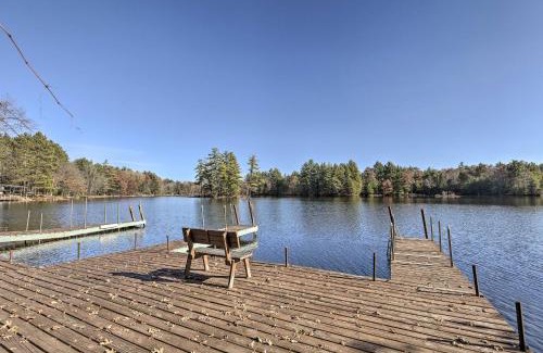 Rhinelander House | Retro Rhinelander Lake Retreat with Scenic Oceanfront Views