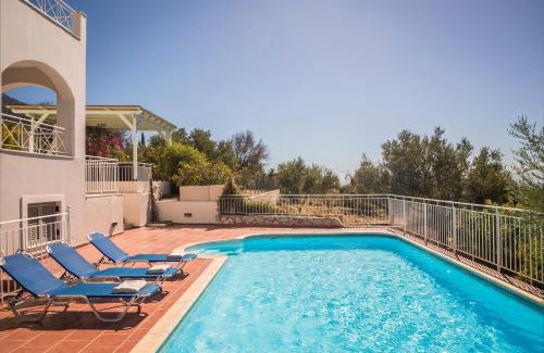Mousata Villa | Rhakotis Villa: Oceanfront Escape with Pool & Pet Friendly