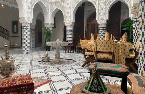 Meknes House | Elegant Riad Palais Marouane with Oceanfront Spa & Hot Tub