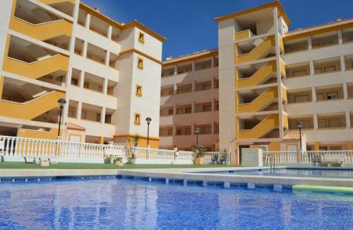 Mar de Cristal Apartment | Ribera Beach 3: Oceanfront Retreat with Pool & Breakfast