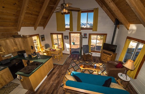 Westcliffe Cabin | Idyllic Ridge-Top Retreat: Hot Tub & Dog Friendly Stay