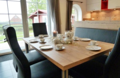 Eilsum House | Family-Friendly Escape at Riedhaus am Siel: Pet Welcome!