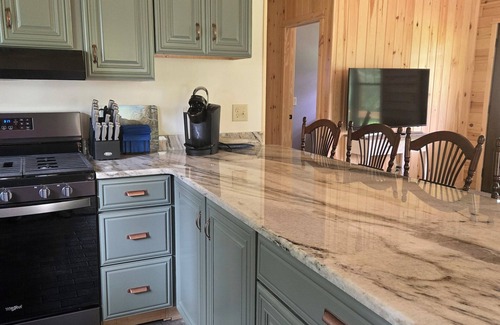 Winter Cabin | Right on the Tuscobia Trail Cozy 2-bedroom cabin in Winter with WiFi, AC
