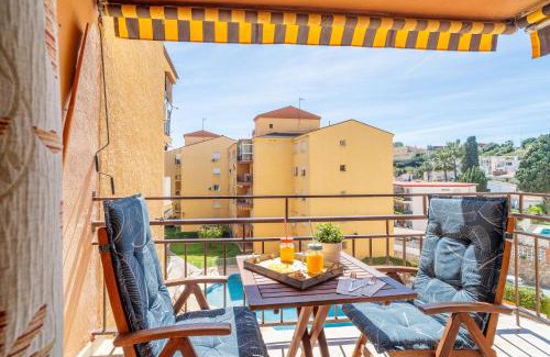 La Cala del Moral Apartment | Rincón Playa: Oceanfront Terrace with Pool & Top Ratings