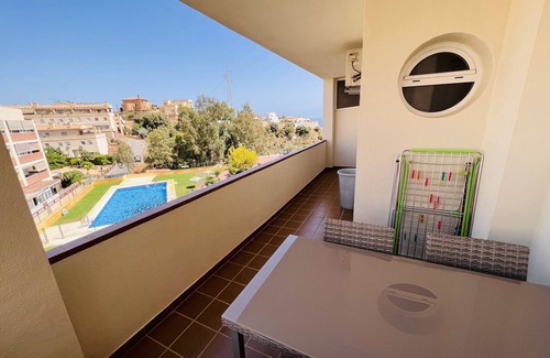 La Cala del Moral Apartment | Rincón Retreat: Pools, Ocean Views, and Netflix Awaits