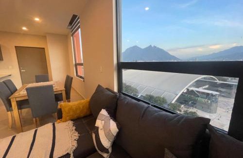 Monterrey Apartment | Rincon Magico: Mountain Views, Gym & BBQ Facilities