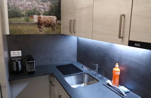 Leukerbad Apartment | Elegant Stay at Ringstrasse (Utoring) with Lake Views