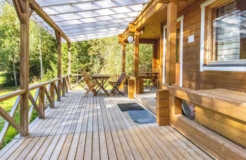 Tahkovuori House | Relaxing Rinnepelto Lomamökit: Lake View & Spa Retreat