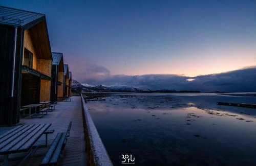 Risøyhamn Apartment | Experience Comfort at Risøyhamn Sjøhus AS with Hot Tub Access