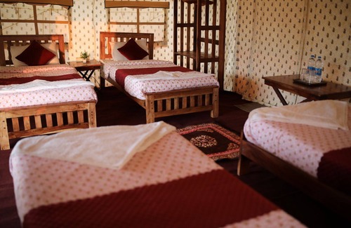 Naini Cabin | Welcoming Rishikul Kumbh Cottages: Family-Friendly Retreat