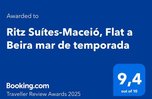 Cruz das Almas Apartment | Seaside Comfort at Ritz Suítes-Maceió with Pool & Ocean View