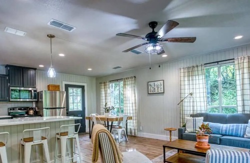 Kyle Cabin | Pet-Friendly Blanco River Cabin Trio with Pool & Spa