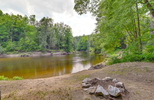 Schroon Lake House | River Access On-Site Schroon Lake Gem on 21 Acres