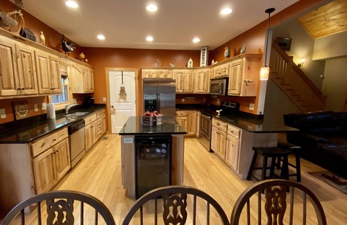 Ellijay Cabin | Riverside Retreat: Tubing, Hot Tub & Fireplace Bliss