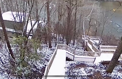 Ellijay Cabin | Riverside Retreat: Tubing, Hot Tub & Fireplace Bliss