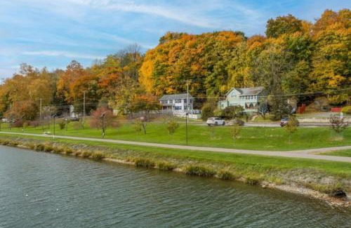 Ithaca House | Idyllic River Front Home in Ithaca with Hot Tub Access