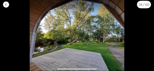 Saarde Ski Chalet | Relax at River Lounge: Pet-Friendly with Ocean Views