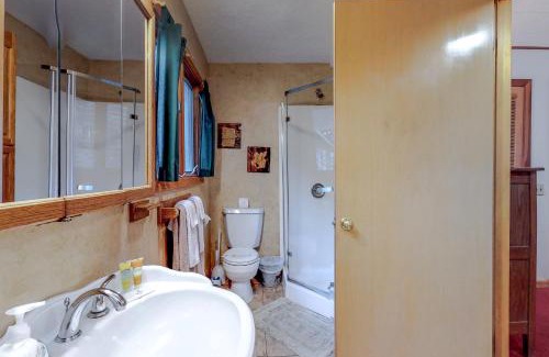 Blue Ridge House | Riverside Retreat with Hot Tub & Family-Friendly Atmosphere