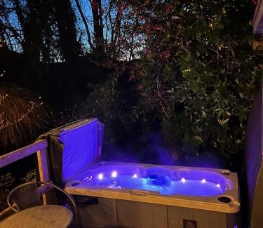 Taicynhaeaf Apartment | Pet-Friendly River Side Cabin with Hot Tub in Snowdonia
