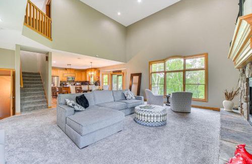 Brill House | Riverside Retreat in Rice Lake: Deck, Grill & Pet Friendly!