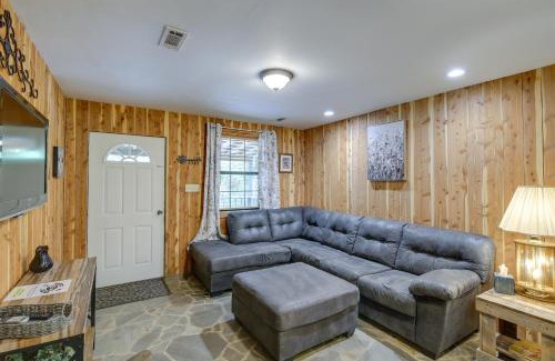 Briceville House | Cozy Riverfront Cabin in Briceville with Patio & Fire Pit