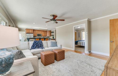Cheboygan House | Beautiful Riverfront Cheboygan Home with Deck & Boat Dock