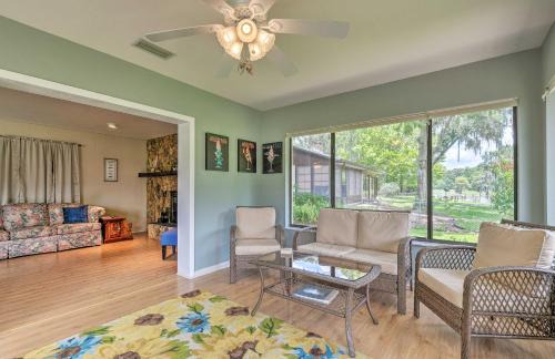 Dunnellon House | Idyllic Riverfront Home with Dock and Spa Amenities