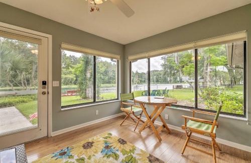 Dunnellon House | Idyllic Riverfront Home with Dock and Spa Amenities