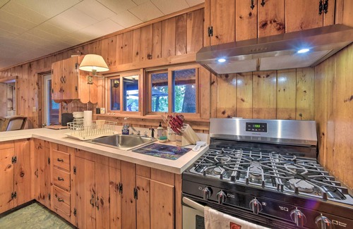 Lake Luzerne Cabin | Idyllic Riverfront Getaway with Dock Near Saratoga