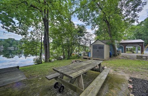 Lake Luzerne House | Scenic Riverfront Retreat with Dock Near Saratoga