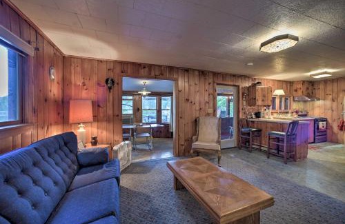 Lake Luzerne House | Scenic Riverfront Retreat with Dock Near Saratoga