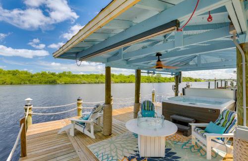 LaBelle Apartment | Riverfront Florida Studio with Pool & Hot Tub Access
