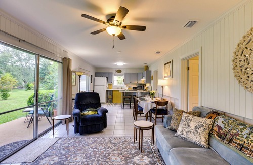 Telogia Cabin | Idyllic Riverfront Getaway with Grill & Fire Pit Awaits!