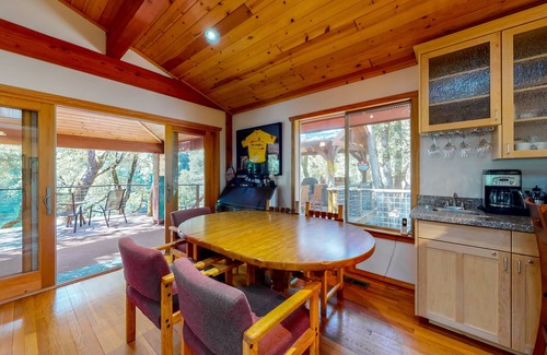 Burnt Ranch House | Riverfront Retreat with Private Beach and Scenic Views