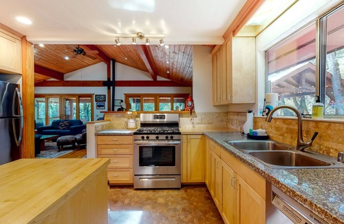 Burnt Ranch House | Riverfront Retreat with Private Beach and Scenic Views